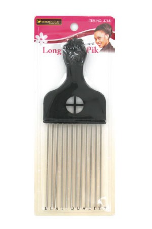 MAGIC GOLD Long Metal Pik